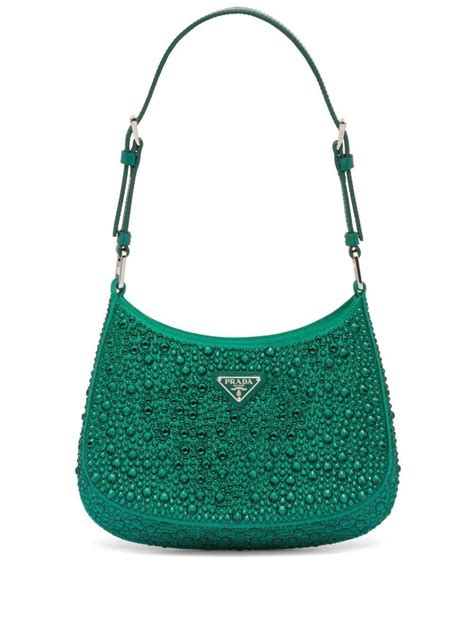 prada cleo green bag|prada cleo bag used.